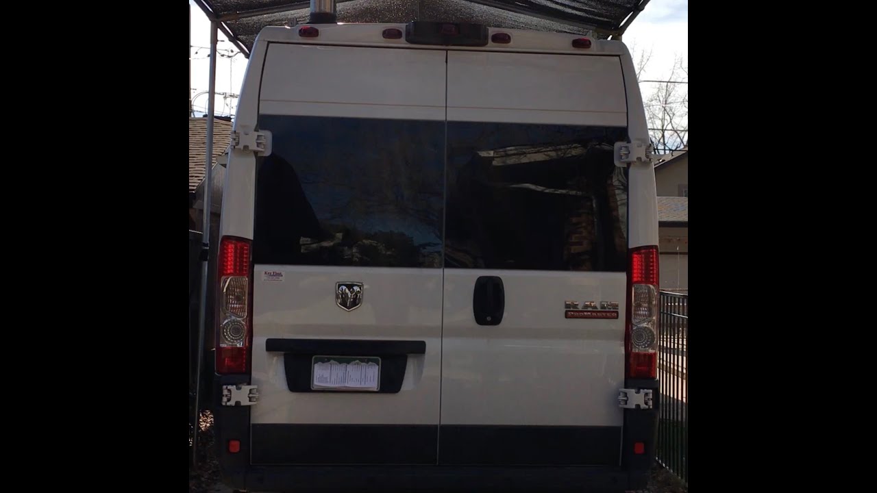 Brief walk trough on weekender van build