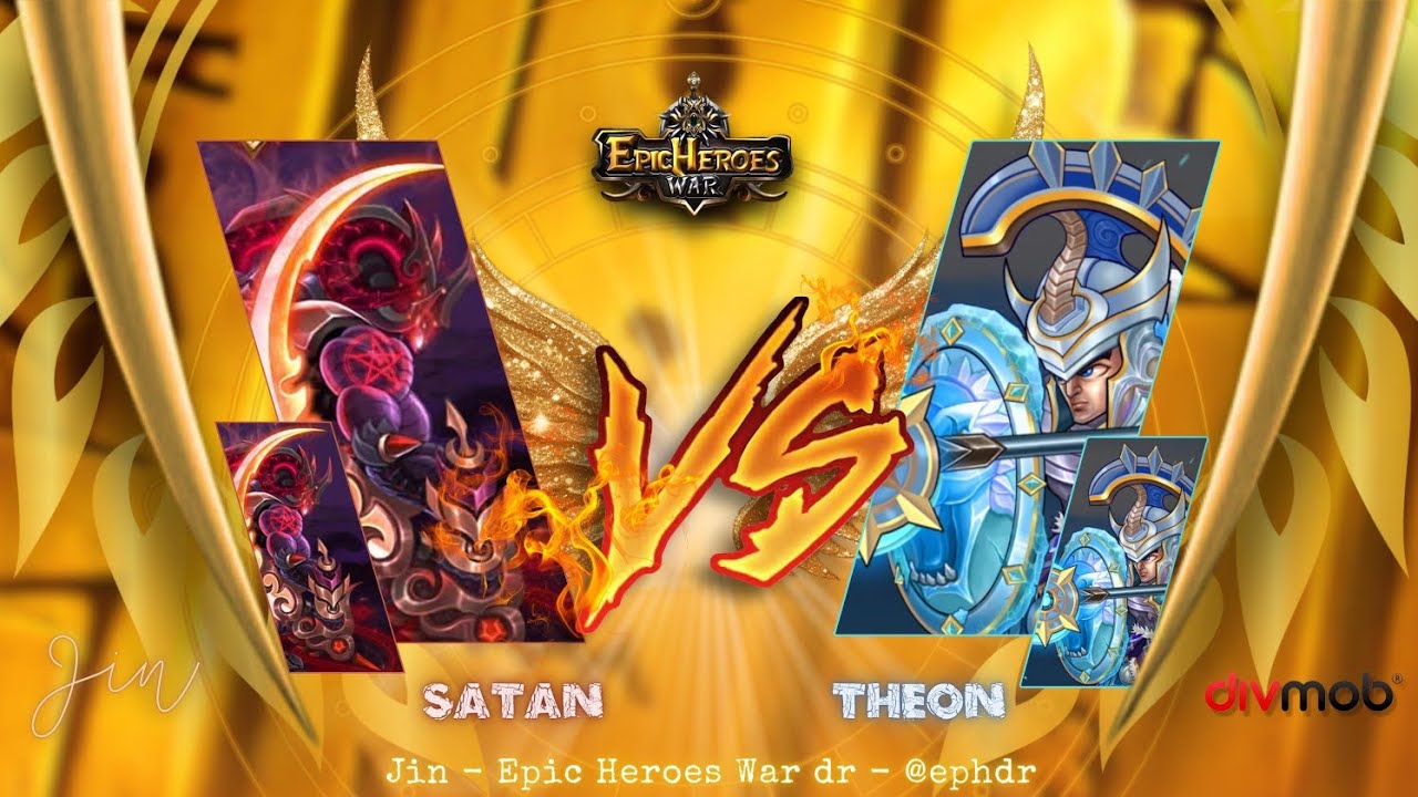 Epic Heroes War PvP Satan Vs Theon