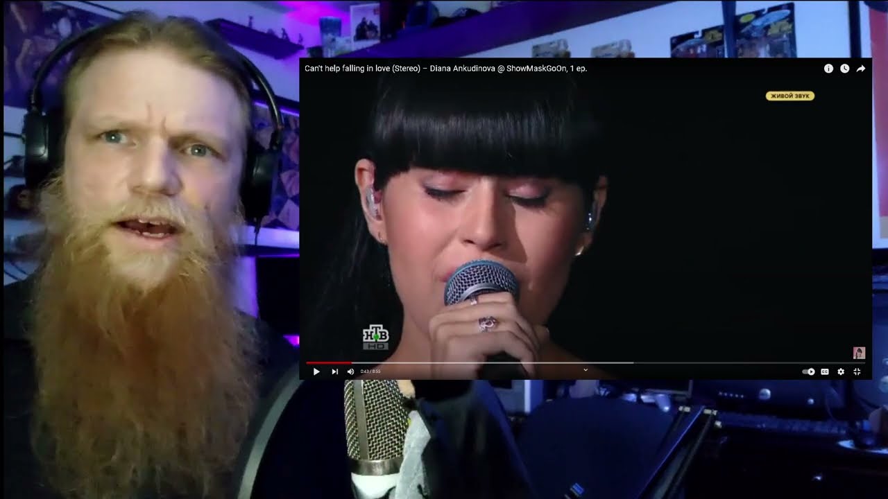 Diana Ankudinova - Can't help falling in love REACTION | Metal Head DJ Reacts