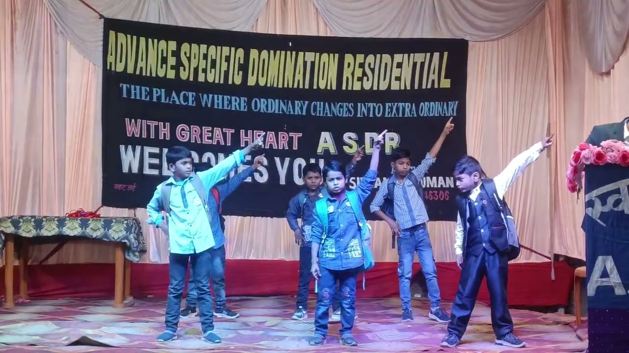 SCHOOL CHALE HUM // A.S.D.R SARASWATI PUJA PROGRAM VIDEO// 2026 // SAMASTIPUR 