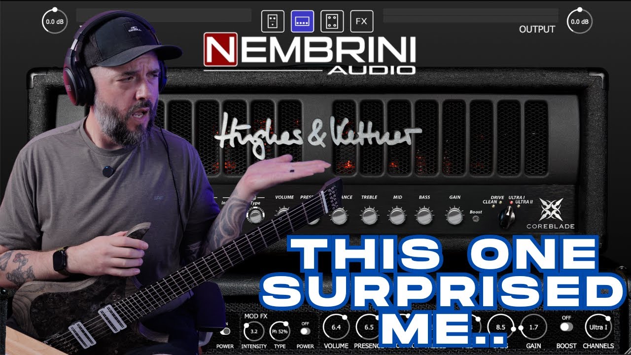 Finally a Hughes & Kettner Coreblade Plugin?! Reviewing Nembrini Audio's Coreblade Amp Sim!