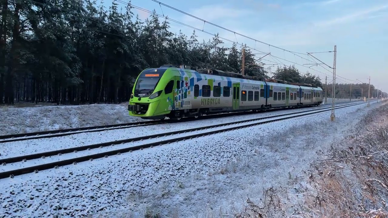 🚉EN63H-007 R 88752 (PL-PREG Pomorze Zachodnie) rel. Świnoujście Port - Szczecin Główny