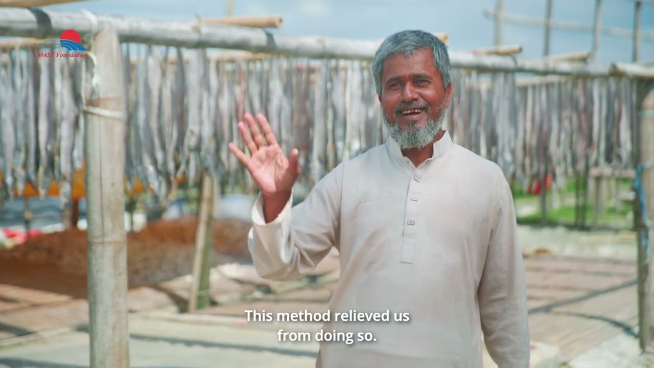 Dry fish production of the Nazirartek Motshojibi Somobay Somity Limited (Bangladesh)