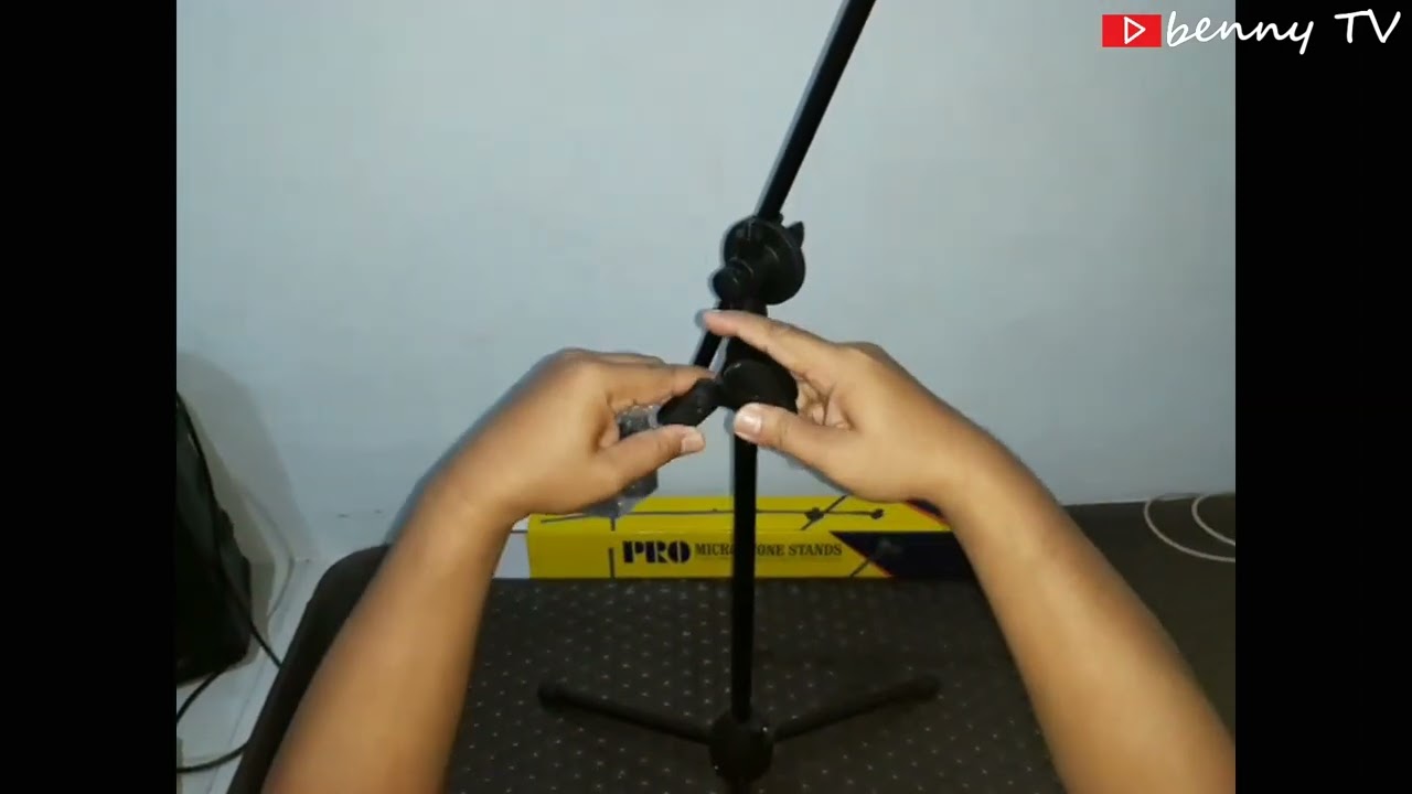 Cara pengoperasian PRO microphone stand untuk kebutuhan studio