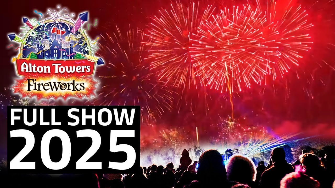 Alton Towers Fireworks 2025 - FULL SHOW - 7th November 2025