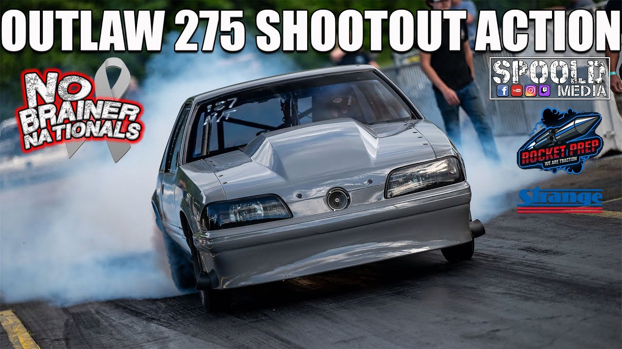 CRAZY FAST OUTLAW 275 DRAG RADIAL ACTION!!!! NO BRAINER NATIONALS 2024 AT SHADYSIDE