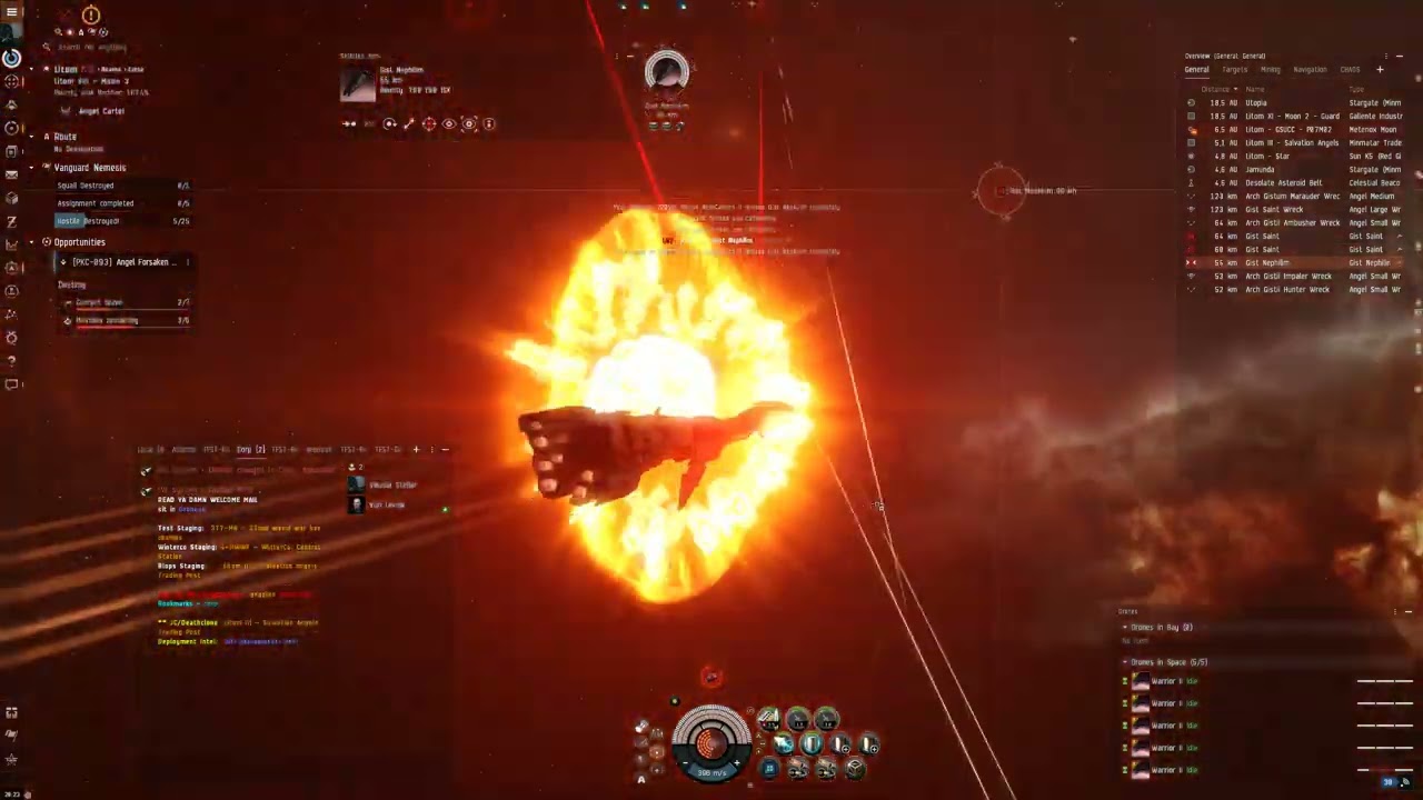Stabber | Demolishing Angels close to enemy outposts