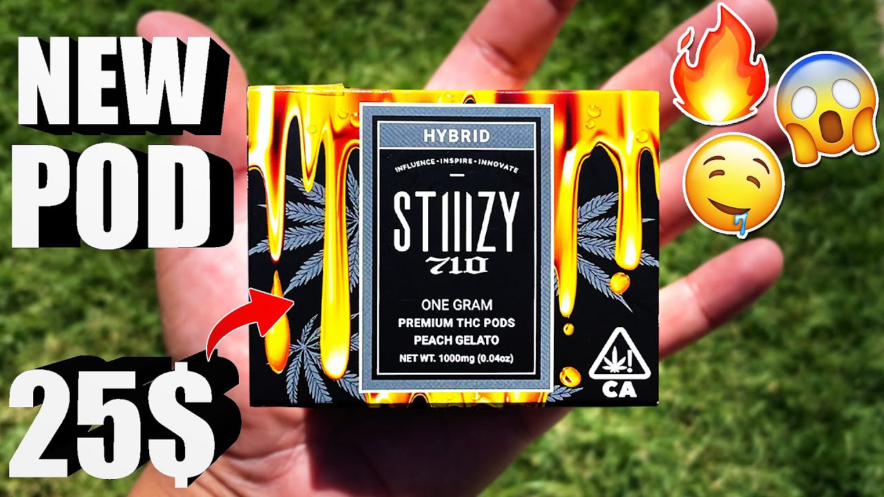 Это ПЕРСИКОВОЕ ДЖЕЛАТО STIIIZY зажгло меня, как фейерверк, 4-го числа! | Stiiizy 710 Персиковое д...