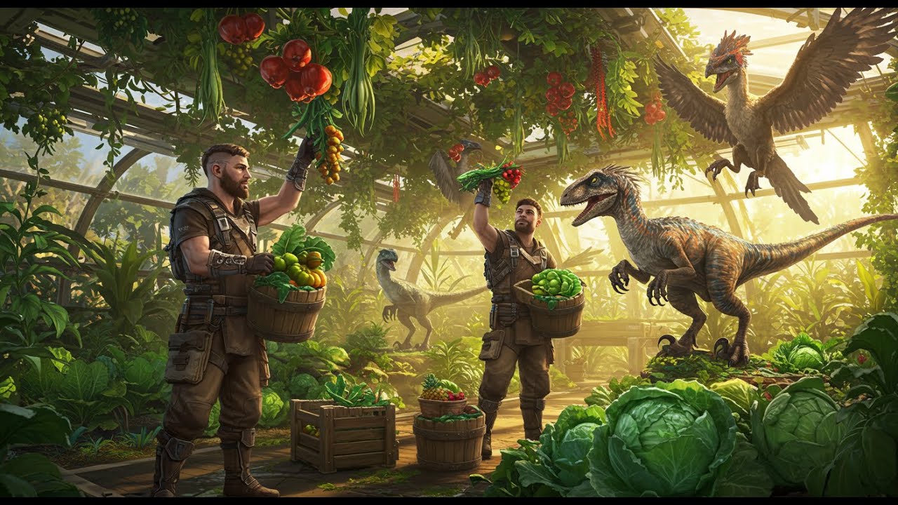 Building a Massive Greenhouse (Ark Ep 6)