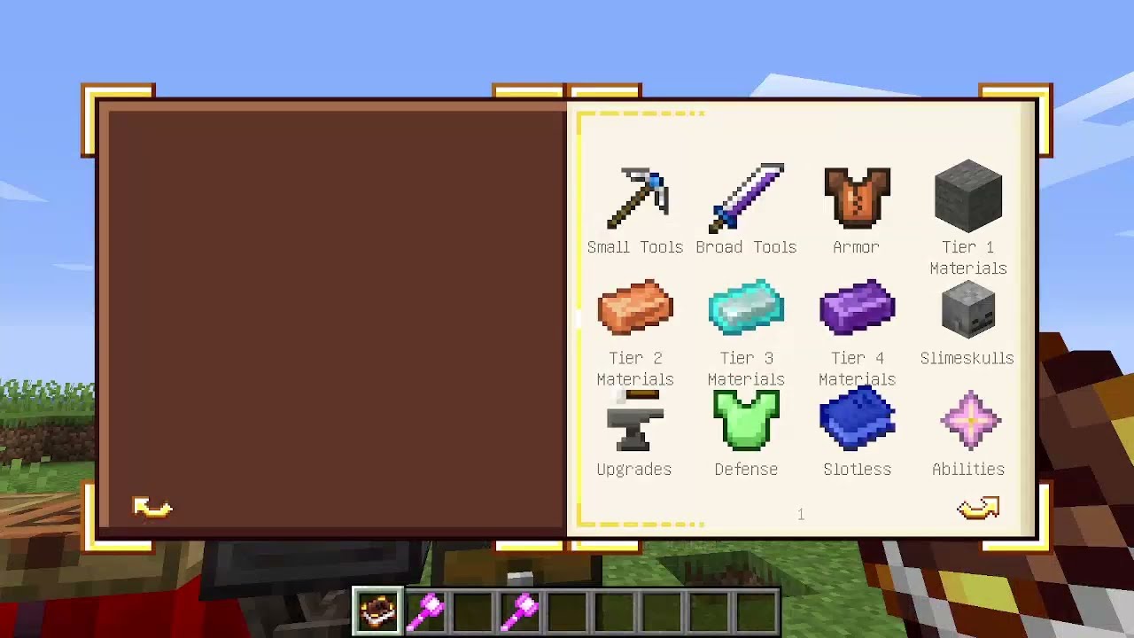 Tinkers mejor martillo (1.16.5)