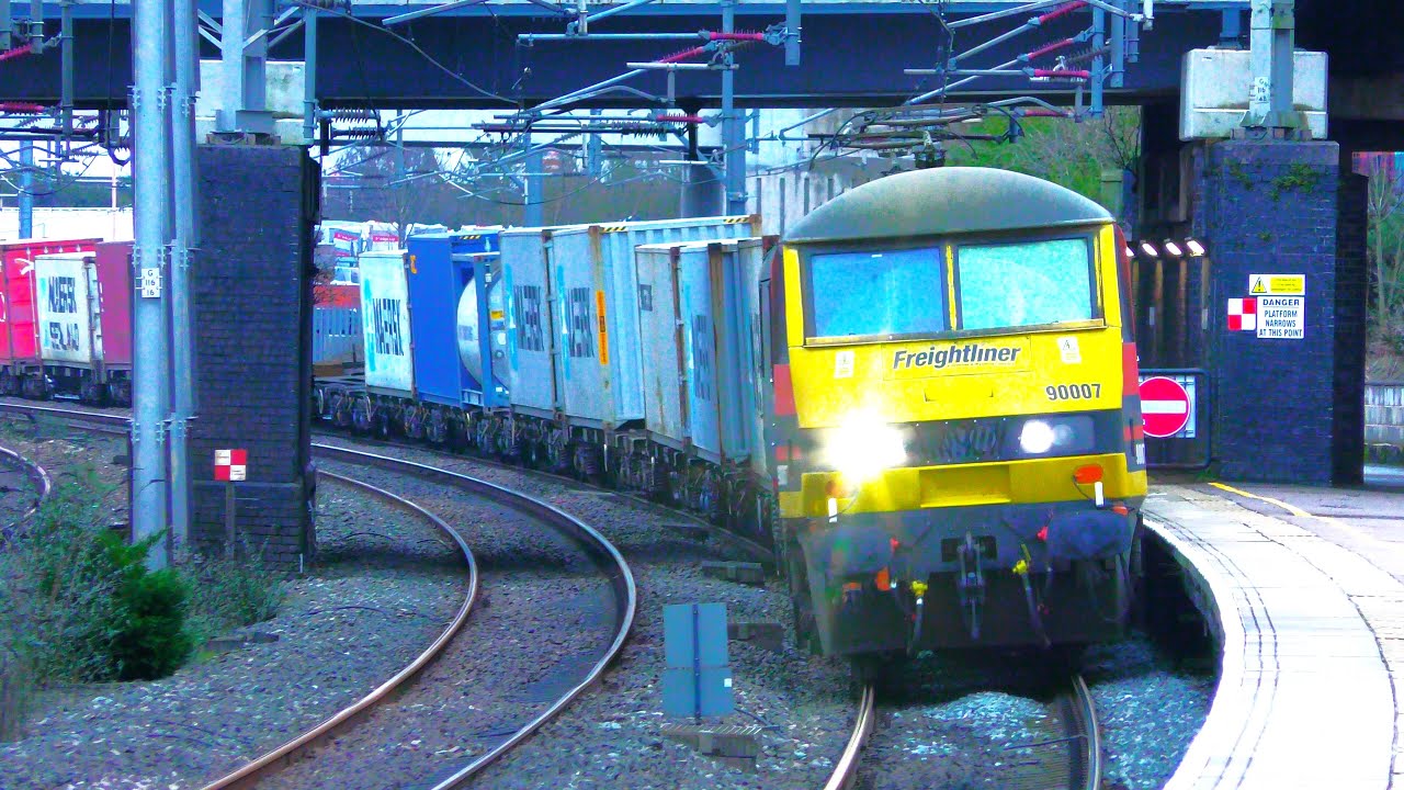 Trains at Lichfield Trent Valley, WCML | 24/02/25