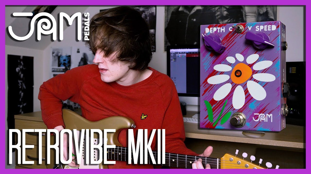 The BEST UNIVIBE Style Pedal I've Ever Played?! Retrovibe MKII - Jam Pedals Pedal Demo