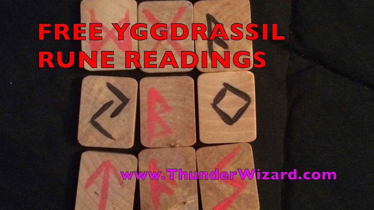 FREE YGGDRASSIL RUNE READINGS! - Nine World Rune Reading Spread- Learn The Runes - Tree of Life