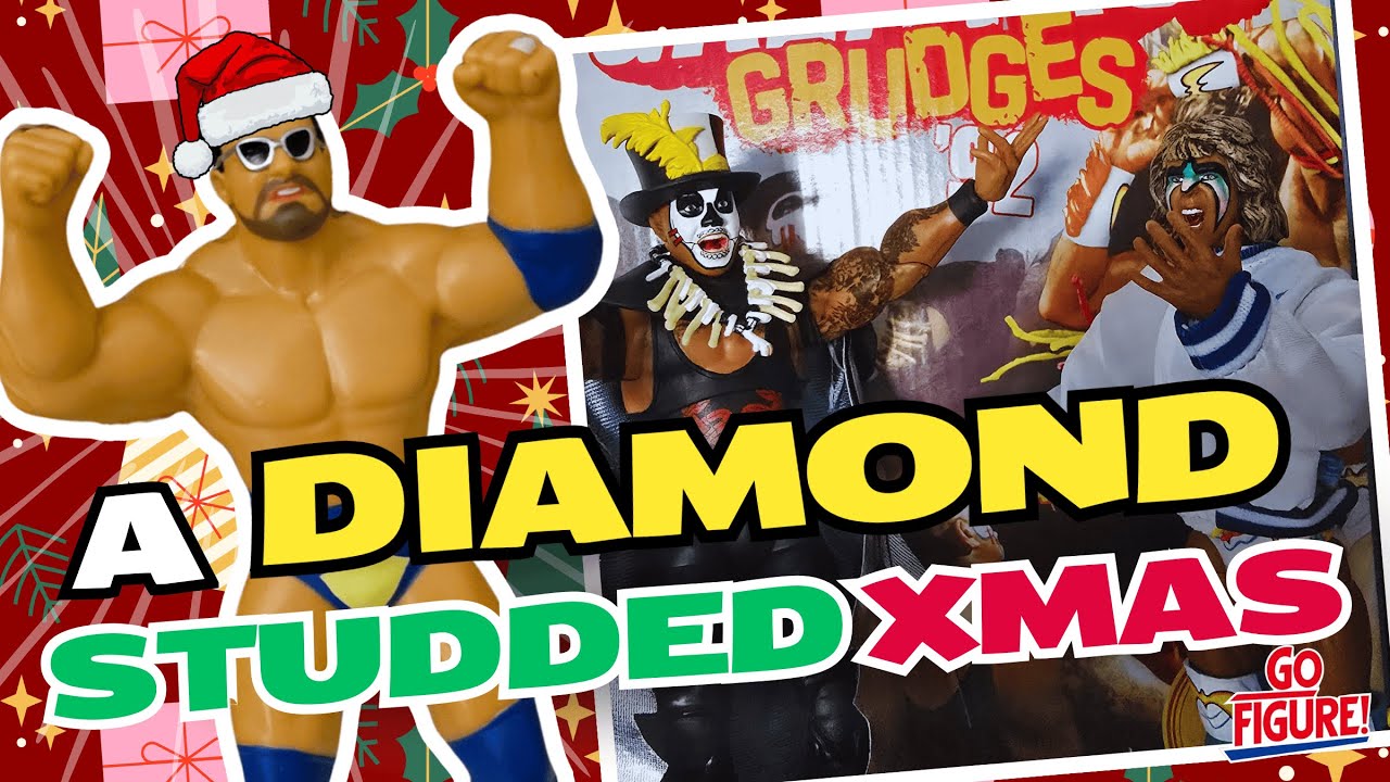 It's a DIAMOND STUDDED pre-Christmas Haul! Top Rope Collectibles, WWE Mattel Ultimates, Bulldog