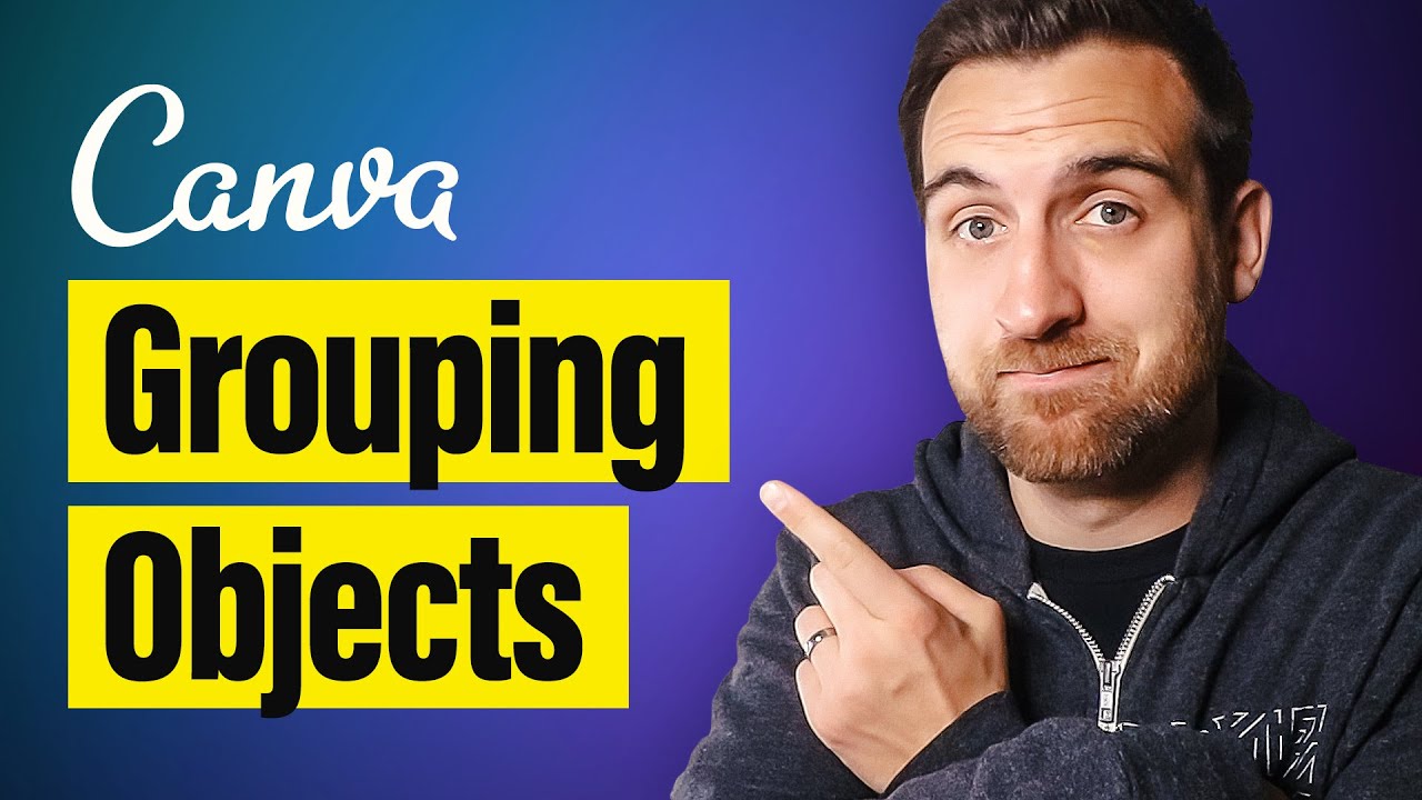 How to Group Elements in Canva