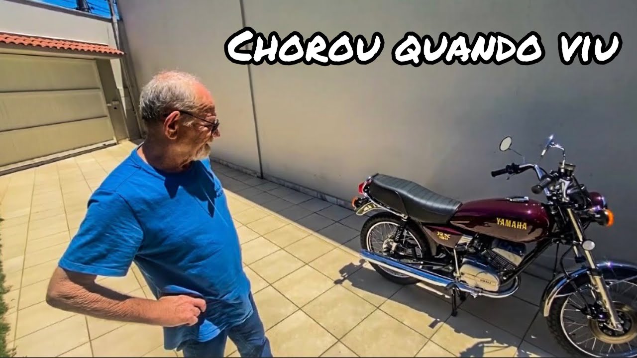 ENTREGA SURPRESA DA RX 180 - *emocionante*
