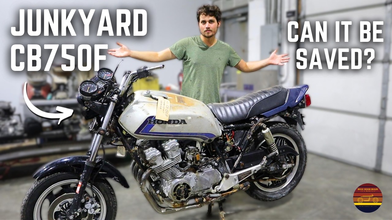 Will This JUNKYARD Honda CB750F Run Again?