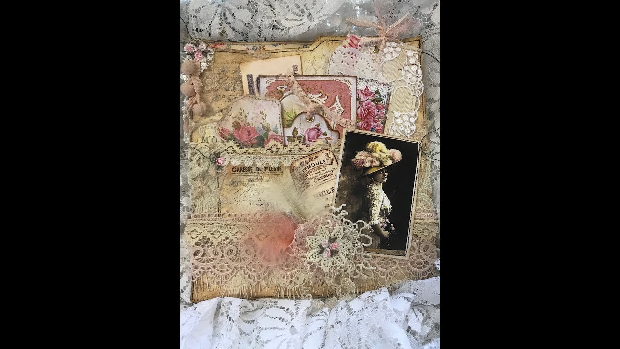 My Version of An Altered Faux file folder #1