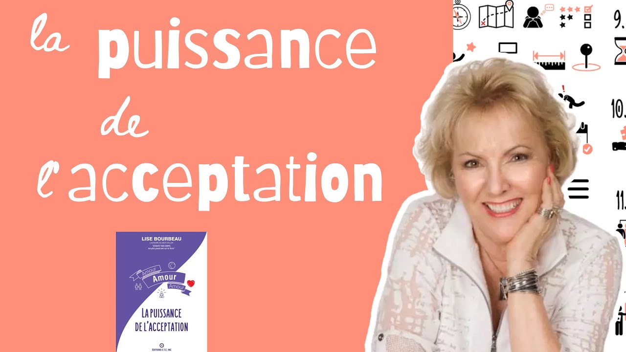 LÂCHER PRISE 😊 🙏 : 7 étapes de  l’ACCEPTATION de SOI