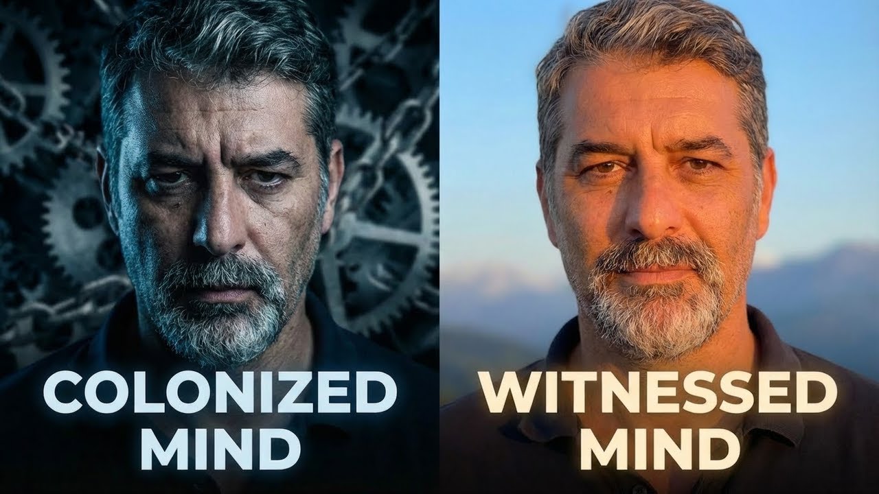 The colonized mind vs the witnessing mind