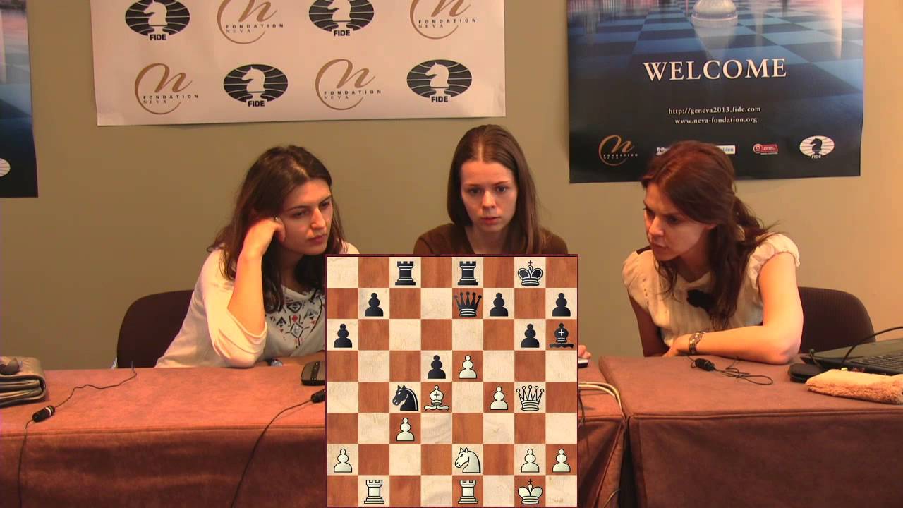 Press Conference Round 4: Tatiana Kosintseva (RUS) - Bela Khotenashvili (GEO)