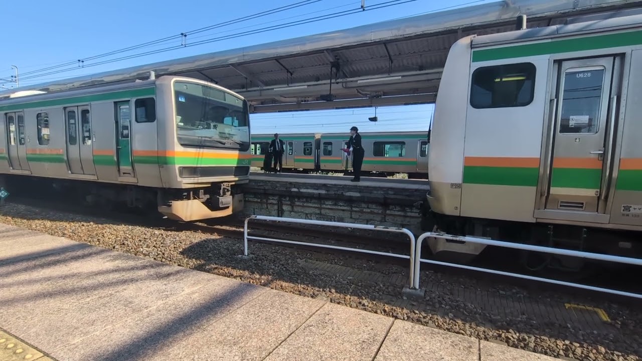 【E233系+E231系連結】2539Y 小金井駅 連結シーン
