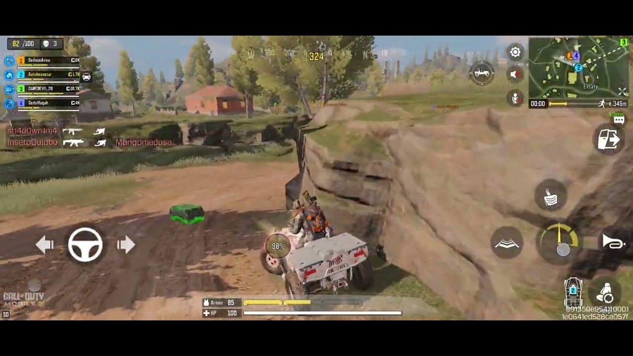 Battle Royal gameplay in call Of duty mobile 😇😎✌️