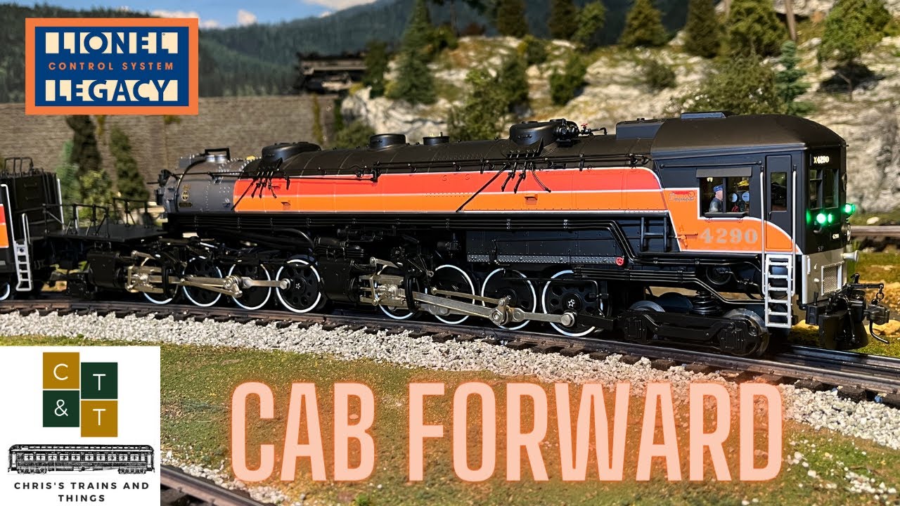 BIG STEAM! Lionel Cab Forward!