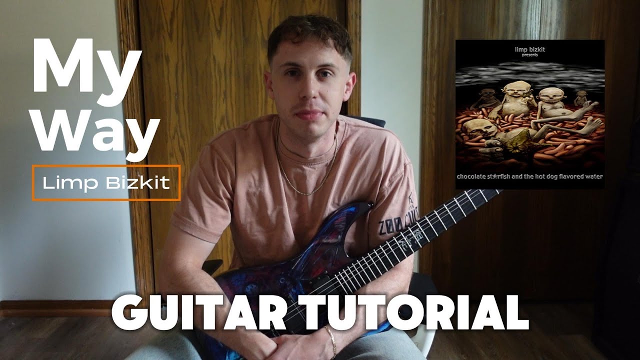 Limp Bizkit - My Way (Guitar Tutorial + TABS IN DESCRIPTION)
