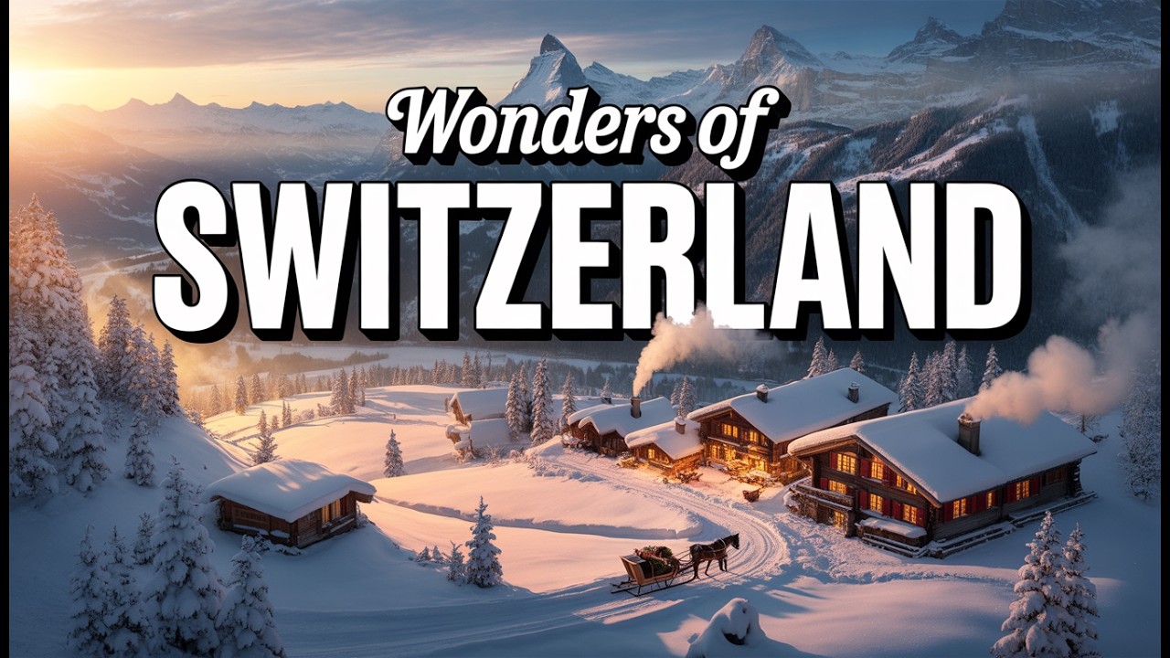Switzerland: Where Mountains Touch Perfection | 4K Travel