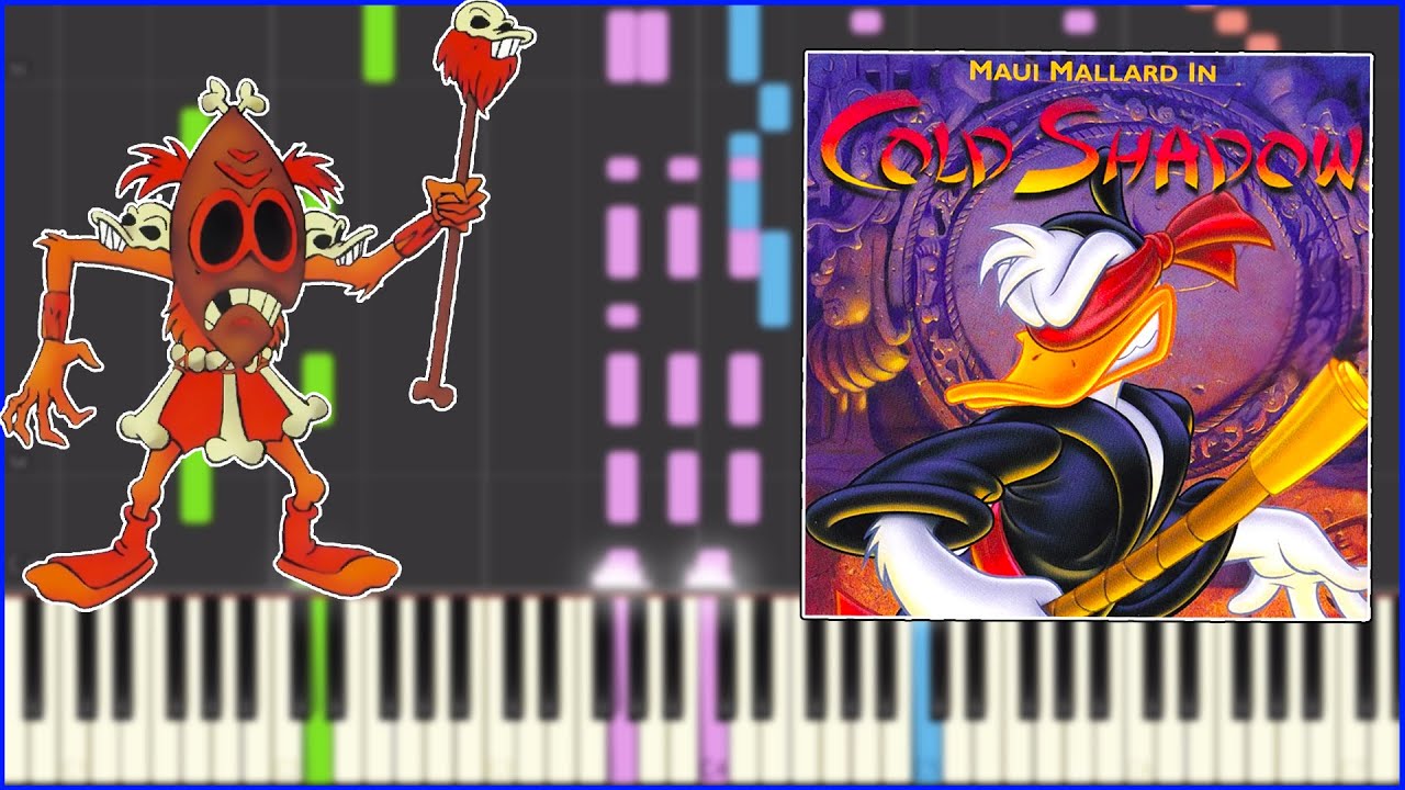 Mojo Mansion - Maui Mallard in Cold Shadow [Piano Tutorial] (Synthesia MIDI)