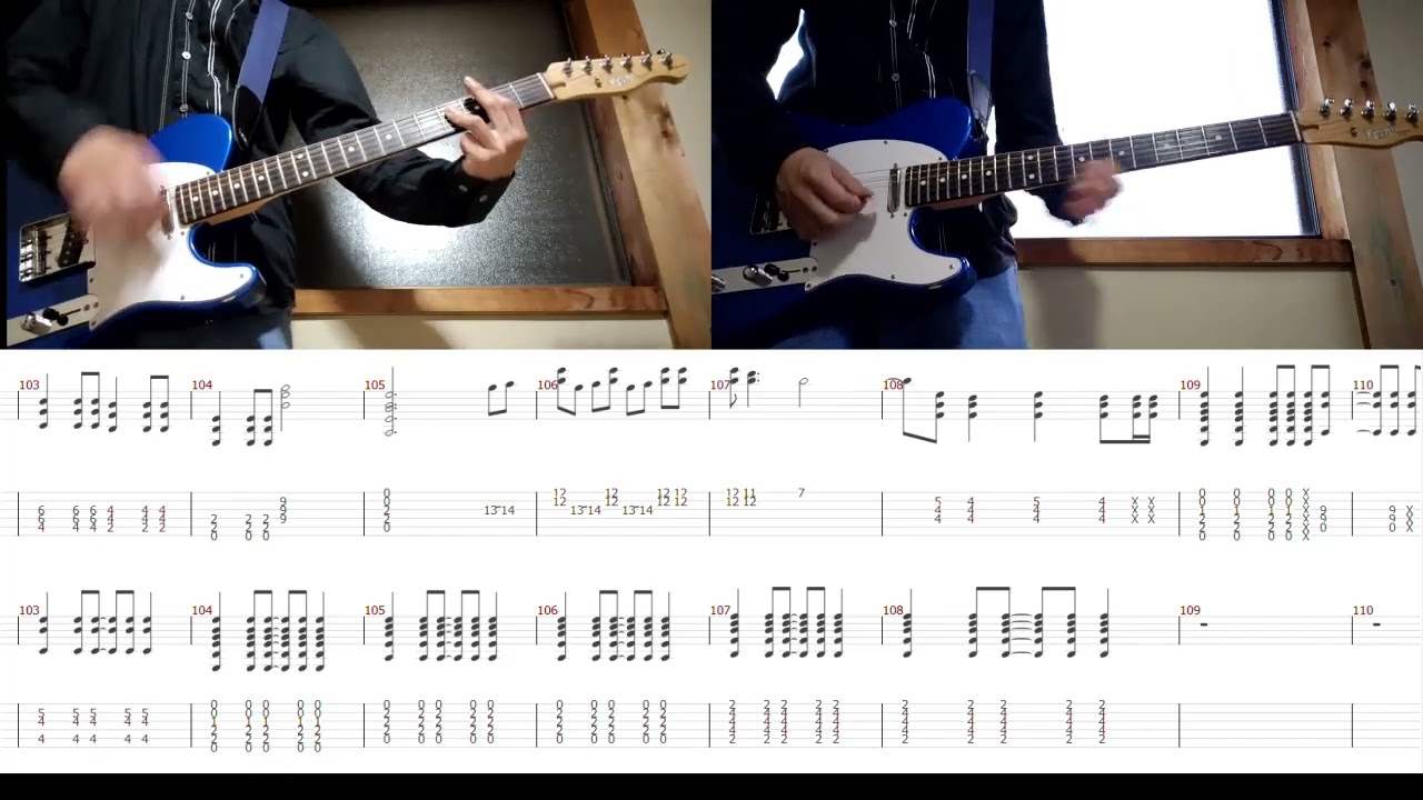 BUMP OF CHICKEN  Sailing Day ギター 弾いてみた TAB譜付