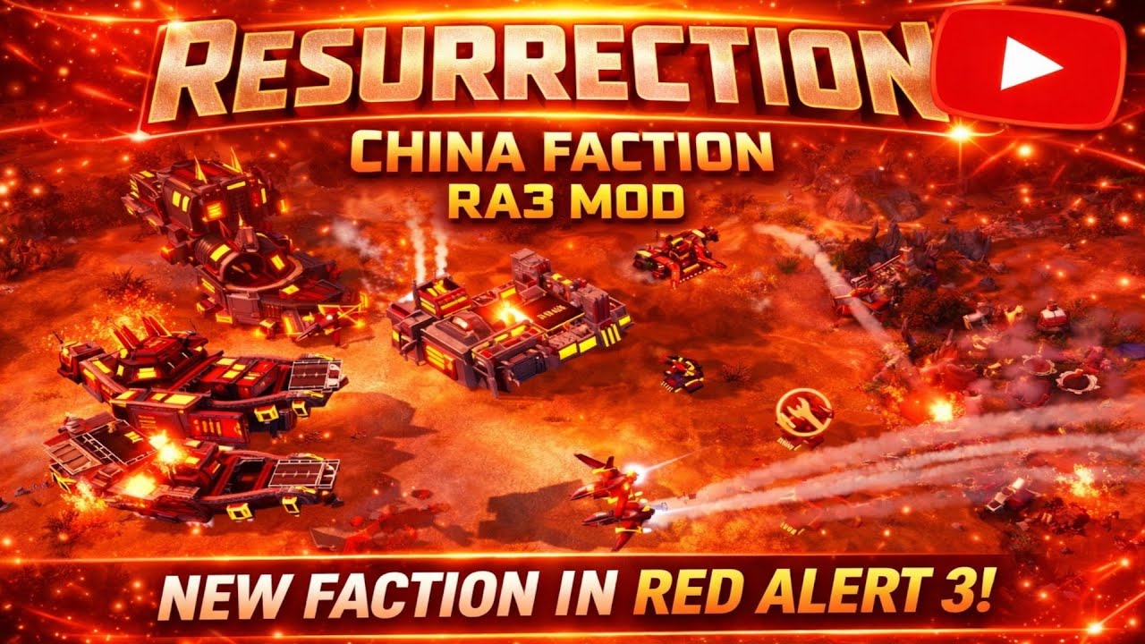 China Faction in Red Alert 3 - Resurrection Mod Gameplay