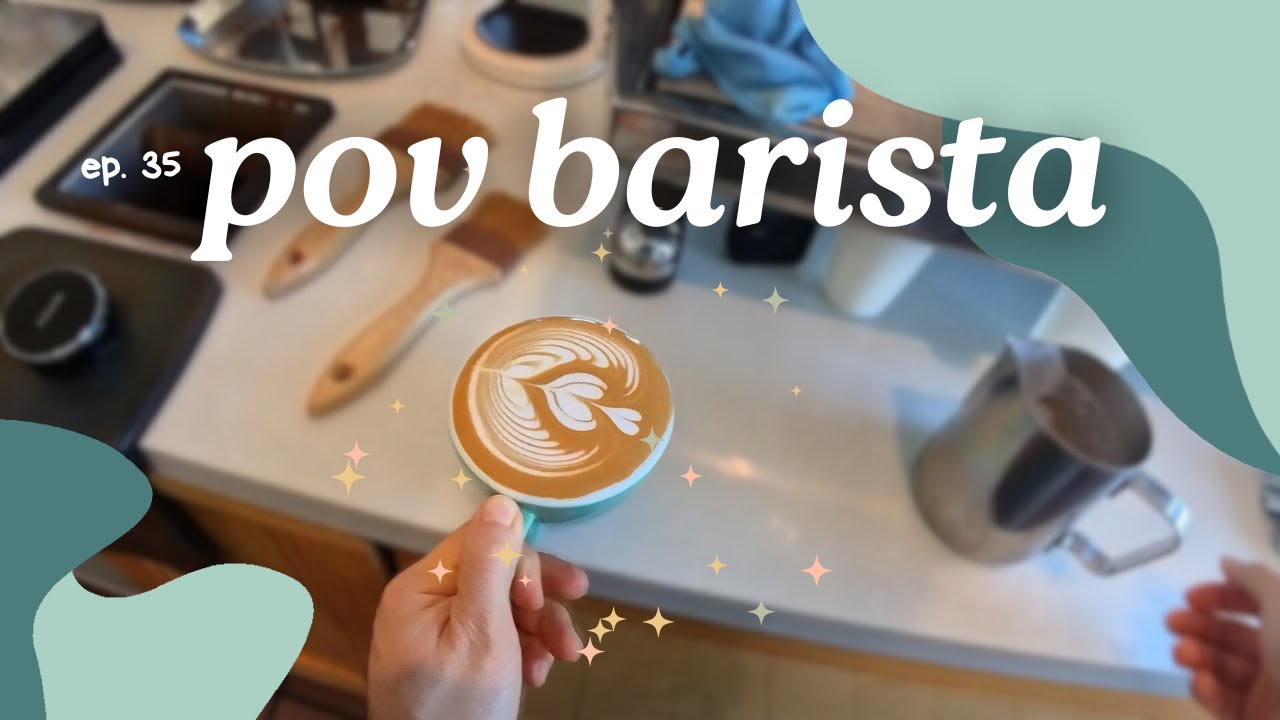 POV- chaotic cafe shift