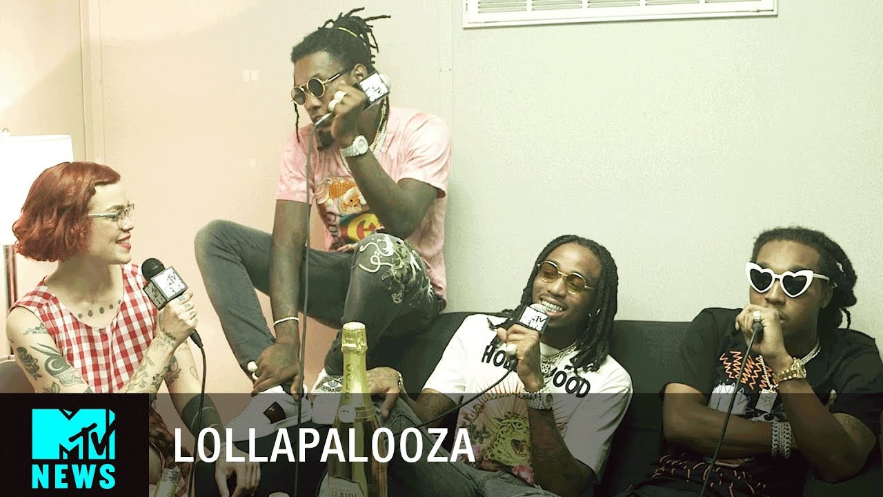 Migos on 'Culture 2' Album, Lil Yachty & VMA Nominations at Lollapalooza 2017 | MTV News