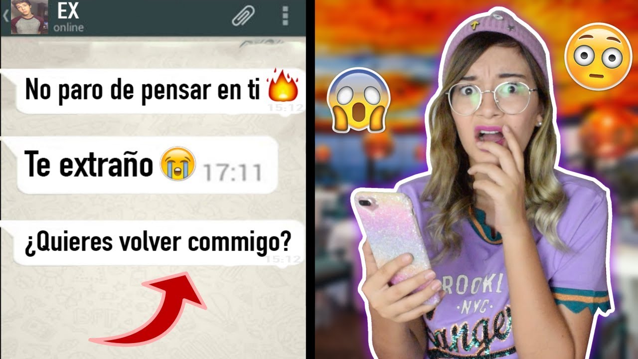 ¡BROMA a mi EX con LETRA de CANCIÓN! Todavía le gusto 😱Lulu99