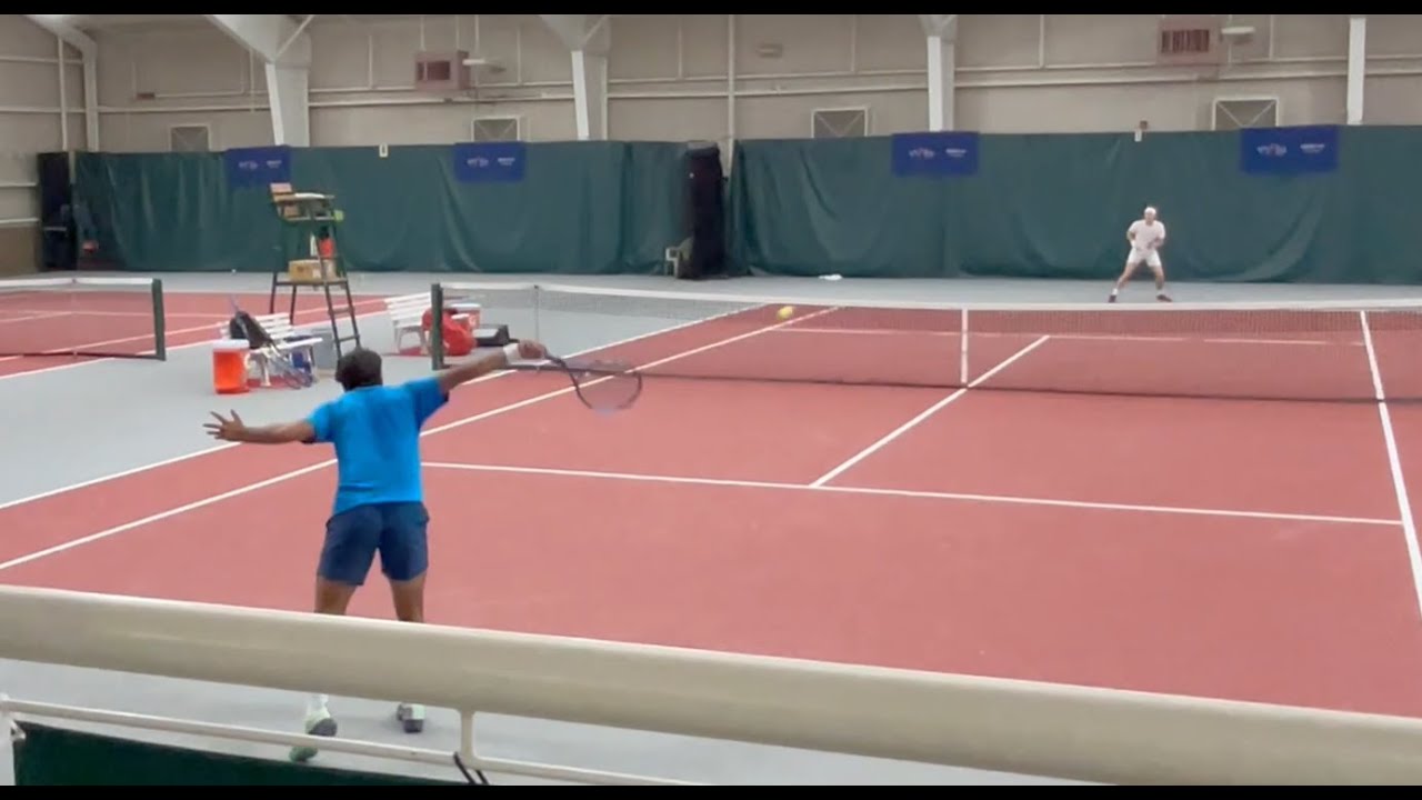 Long Rally at Pro Tennis Futures Tournament 2025