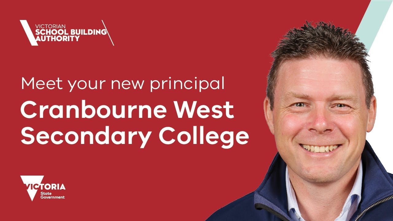 Meet the principal of Cranbourne West Secondary College 2021