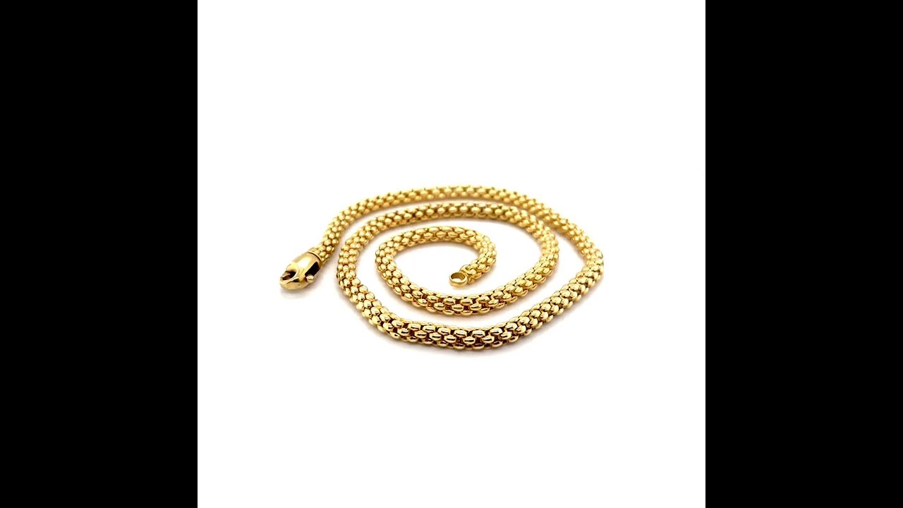 Fope - 18K 750 Gold Flex it DEP Halskette Kette Neuw. Zert. 44cm