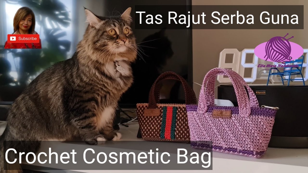 CROCHET COSMETIC BAG