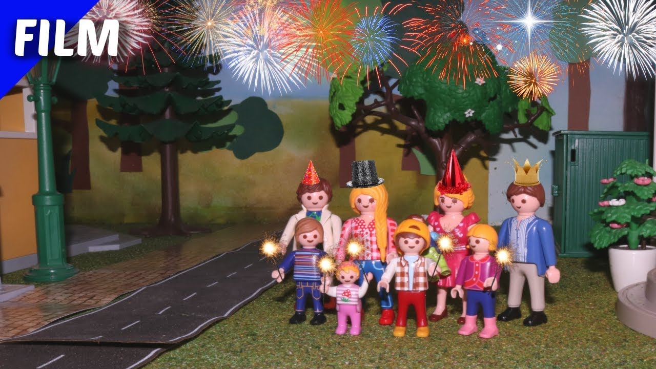 Playmobil Film deutsch Silvester mit Stromausfall  🎆Spielzeug Kinderfilm
