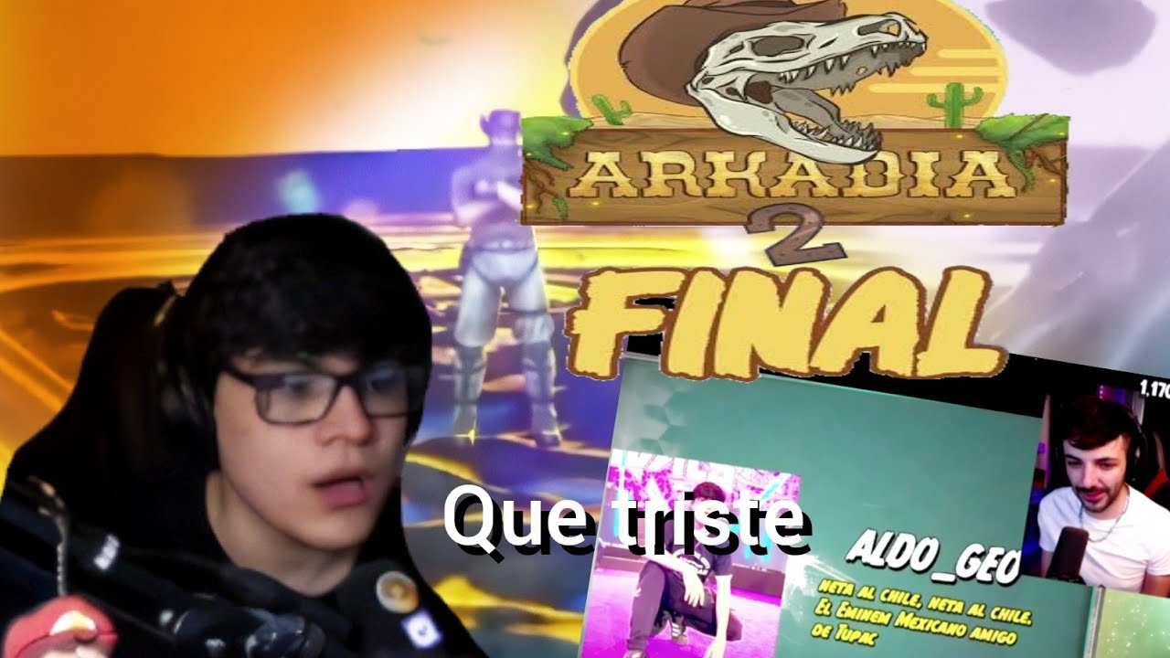 Aldo reacciona al final de ARKADIA 2