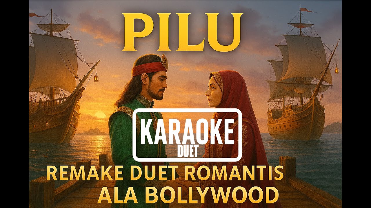 PILU I KARAOKE | Remake Duet Romantis Syahdu ala Bollywood | Indoretro Musik & Lirik