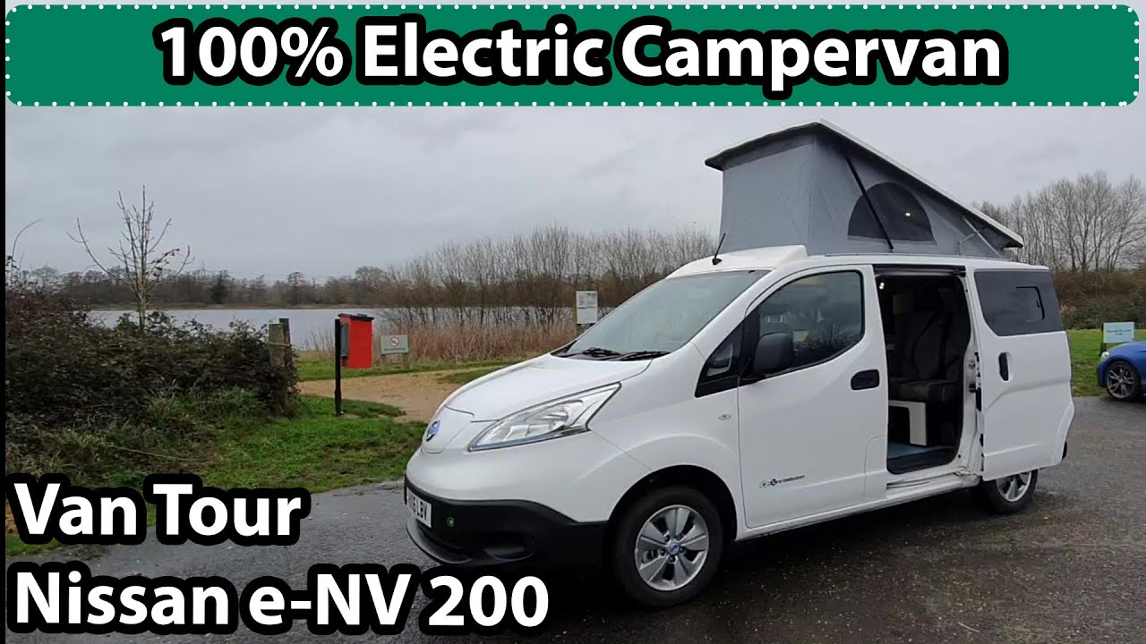 Electric Campervan // Van Tour // Nissan eNV200 // 100% Electric Eco Campervan
