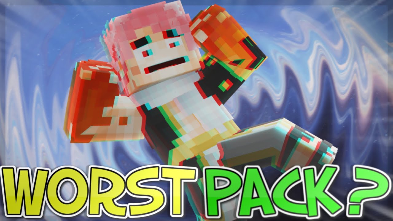 BED WARS WITH the LOWEST QUALITY PACK! | Hypixel Bed Wars
