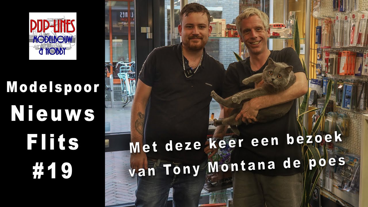 Modelspoor NieuwsFlits #19 | Faller Poldergemaal en Tony Montana op bezoek