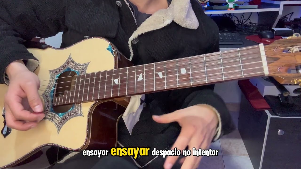 Cómo tocar Festival en Guararé en la guitarra puntera - Requinto tutorial completo explicativo 