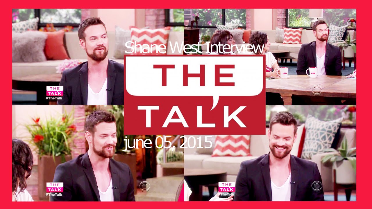 Shane West on The Talk | 05 June 2015
