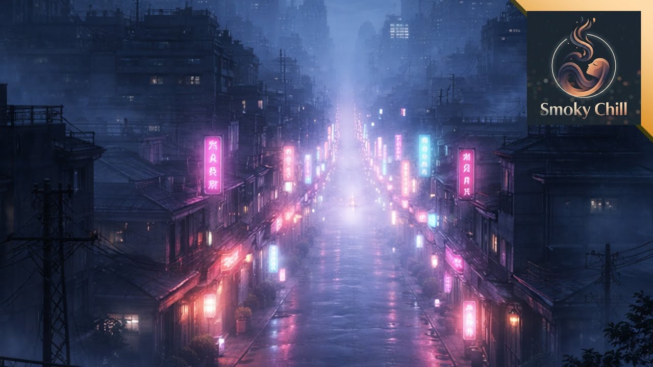 【Smoky Chill】目を閉じたまま安心感が続く音 | Study, Sleep concentration, meditation, healing