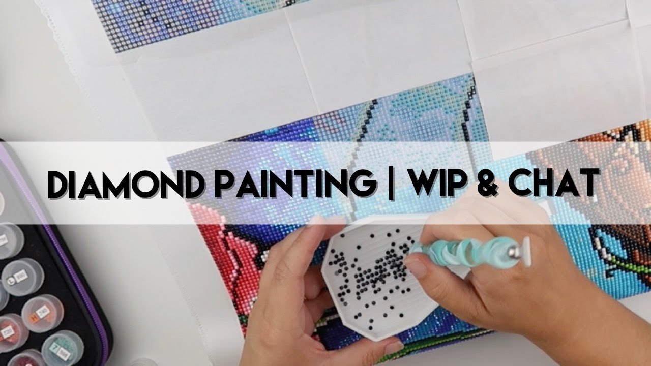 Diamond Painting WIP & Waffle | DAC Minions